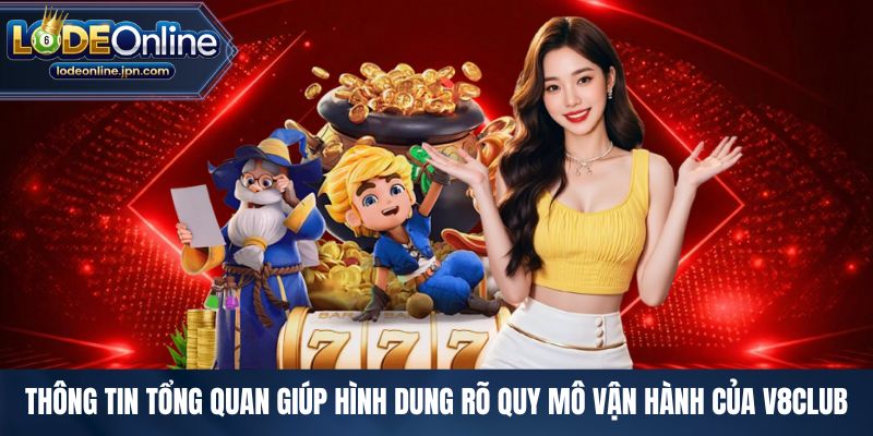 Thông tin tổng quan giúp hình dung rõ quy mô vận hành của V8Club